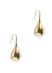 BY Pariah Large Drop 18kt Gold Vermeil Earrings - One Size One Size