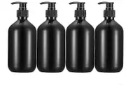 6pcs Empty Shampoo Bottle, 500ml Soap Dispenser Bottle, Liquid/soap/shampoo/body Wash Plastic Pump Bottle 3pcs 100ml