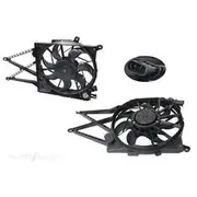 Sterling Cooling Fan Assemblyembly to suit Holden Astra 09/1998 to 05/2006 - HLAT-FNR-51F