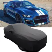 For Ford Mustang Shelby GT500 Super Stretch Indoor Car Cover Tailored Black (for: Ford)
