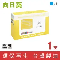 在飛比找Yahoo奇摩購物中心優惠-【向日葵】for RICOH SP C250S 藍色 環保碳