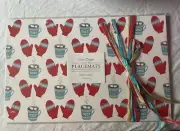 25 Pcs Paper Placemats Disposable Placement Mats for Dining Table