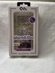 Samsung Galaxy S10+ Plus Case - Case Mate Glow in The Dark Liquid Glitter Purple