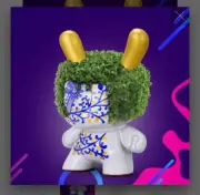 SDCC 2020 Exclusive KidRobot Chia 5" Dunny Fajalauza White limited 200 pieces!
