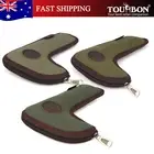 TOURBON Hunting Shooting Rifle Bolt Belt Pouch Canvas Bolt Sheath Holder Cover