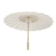 Parasol Beach Umbrella White DIY Umbrella Photography Props for Baby1732