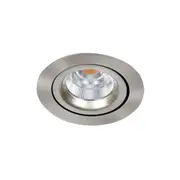 Gyro Led Brushed Steel Dimmable Recessed Junistar