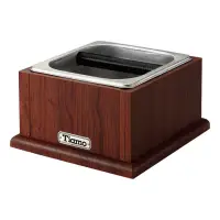 在飛比找蝦皮商城優惠-【TIAMO】咖啡粉渣桶＋木盒/BC0149(櫻桃木色/小)