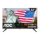 AOC 32吋 Google TV 智慧聯網液晶顯示器 (32S5040)-不含安裝