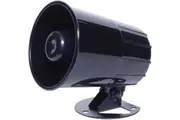 Redback 15W 8 Ohm Weatherproof Plastic Swivel Mount Bracket PA Horn Speaker Black