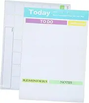 Ciieeo 2pcs Fridge Magnet Weekly Menu Board Magnetic Writing Pad Fridge Meal Planner Fridge Monthly Planner Erasable White Board Reminder Board Calender Planner Board A3 Calendar Hanging