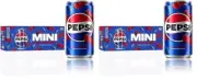 (20 Pack) Pepsi Wild Cherry Cola Soda Soft Drink, Mini Cans, 7.5 Fl Oz