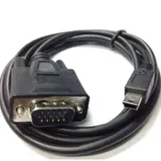 Mini Usb Male 5 Pin To Vga D Sub 15 Pins Adapter Cable For Mobile Dvd Evd 1.5M Usb Cables Hubs & Adapters