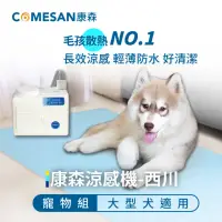 在飛比找momo購物網優惠-【COMESAN 康森】涼感機 西川 寵物墊(大型犬水冷墊)