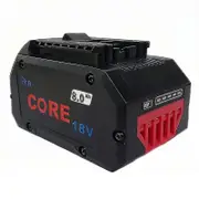 for Bosch Bosch 18v 6.0ah 8.0ah Bat609 Bat622 Bat618g Tool Battery BAT609 6000mAh