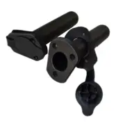 Plastic Flush Mount Boat Fishing Rod Holder Bracket and Canoe Fishing Bracket
