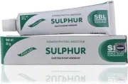 2X SULPHUR 10% OINTMENT For Acne Eczema Mites, Scabies Blackheads 25g free shipp