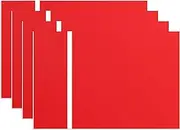 4pcs 12''x8''Two-color Laser Engraving Panels, Laser Egraving Two-color Plates for Laser Engraving Home, Office Customized Personalized Signs(Red Panel Carved White)