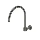 Meir Round High-Rise Swivel Wall Spout Shadow MS07-PVDGM
