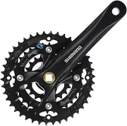 SHIMANO M361 Hybrid Crankset (Black)