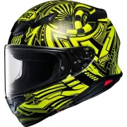 NXR 2 Beaut TC-3 Black White Yellow Full Face Helmet