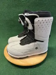 Mens DEERFAMY Grey/ Gold Fit Go Snowboard Boots with Liner & Insoles Size 9.5