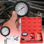 Spark Plug Cylinder Compression Tester Test Kit Measuring Tool Portable Durable