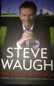 STEVE WAUGH SIGNED BOOK