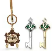[TANOKAY] Lion Keychain Key Chain Keys Set of Alhaitham Al Haitham Kaveh Sumeru Dorm for Genshin Impact Accessory, Comic-Con Cosplay Costumes GenshinImpact, Multi