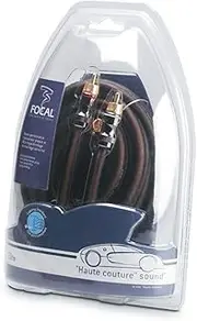 Focal Elite 2-Channel RCA Cable 100 cm Triple Shielded 1 Metre