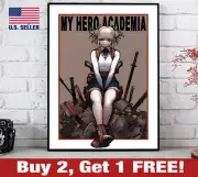 My Hero Academia Toga Himiko 18" x 24" Poster Print Anime Wall Art MHA