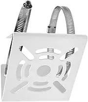 MUCKLILY Security Camera Mount Bracket Pole Mounting Bracket for Cameras Construction with Fixing Rings for Indoor Outdoor Security Applications