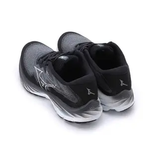 MIZUNO WAVE RIDER 27 SSW 寬楦慢跑鞋 黑 J1GD237722 女鞋