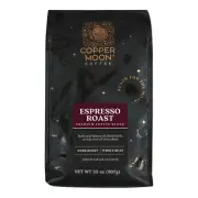Copper Moon Espresso Roast Whole Bean Coffee 2 lb. - 4/Pieces WS-110CMWBESPRO