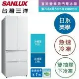 在飛比找遠傳friDay購物精選優惠-SANLUX台灣三洋 460L 1級變頻4門電冰箱 SR-C