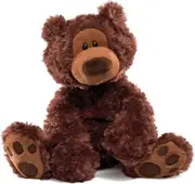 Gund Bear Philbin Chocolate Brown Teddy Soft Plush Toy