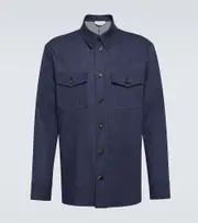 [Gabriela Hearst] Gabriela Hearst Everly denim overshirt AU 90 blue
