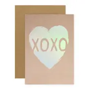 Hallmark Greeting Card - XOXO Heart