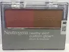 Neutrogena Healthy Skin Custom Glow Blush & Bronzer, # 40 Rosy Glow