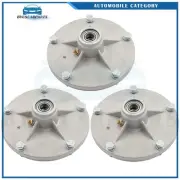 3Pc Pack Spindle Assembly For Murray 92574 492574 690488 82-243 704229 B1SB2925