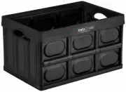 GreenMade InstaCrate Collapsible Storage Container, 12 gal, Black