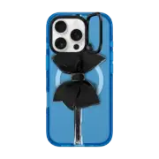 iPhone 16 Pro Impact Ring Stand Case MagSafe Compatible Black Bow