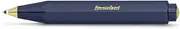 Kaweco CLASSIC SPORT Ball Pen Navy Blue I Retractable Ballpoint Pen with Standard D1 Refills I Exclusive Ball Pen 10.5 cm