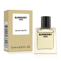 在飛比找PChome24h購物優惠-Burberry 英雄神話男性淡香水小香(5ml)