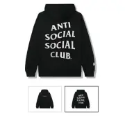 ASSC X Undefeated Paranoid Black Hoodie (3M Reflective)