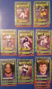 Min Vikings 2024 Score-A-Treat Lot x17. 4x McCarthy, 3x Turner, Jefferson, Moss.