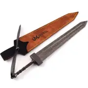 22CM Elden Ring Game Peripheral Damascus Steel Pattern Giant Sword Replica