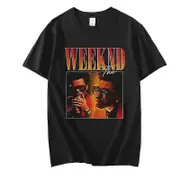 Cotton Tees The Weeknd T-shirt -NMAOV black L