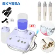 Dental Ultrasonic Piezo Scaler+2 Bottles for Cavitron EMS /3*LED light Handpiece
