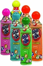 Six Pack 1.5oz Mini Tip Dab-O-Ink Assorted Bingo Dauber